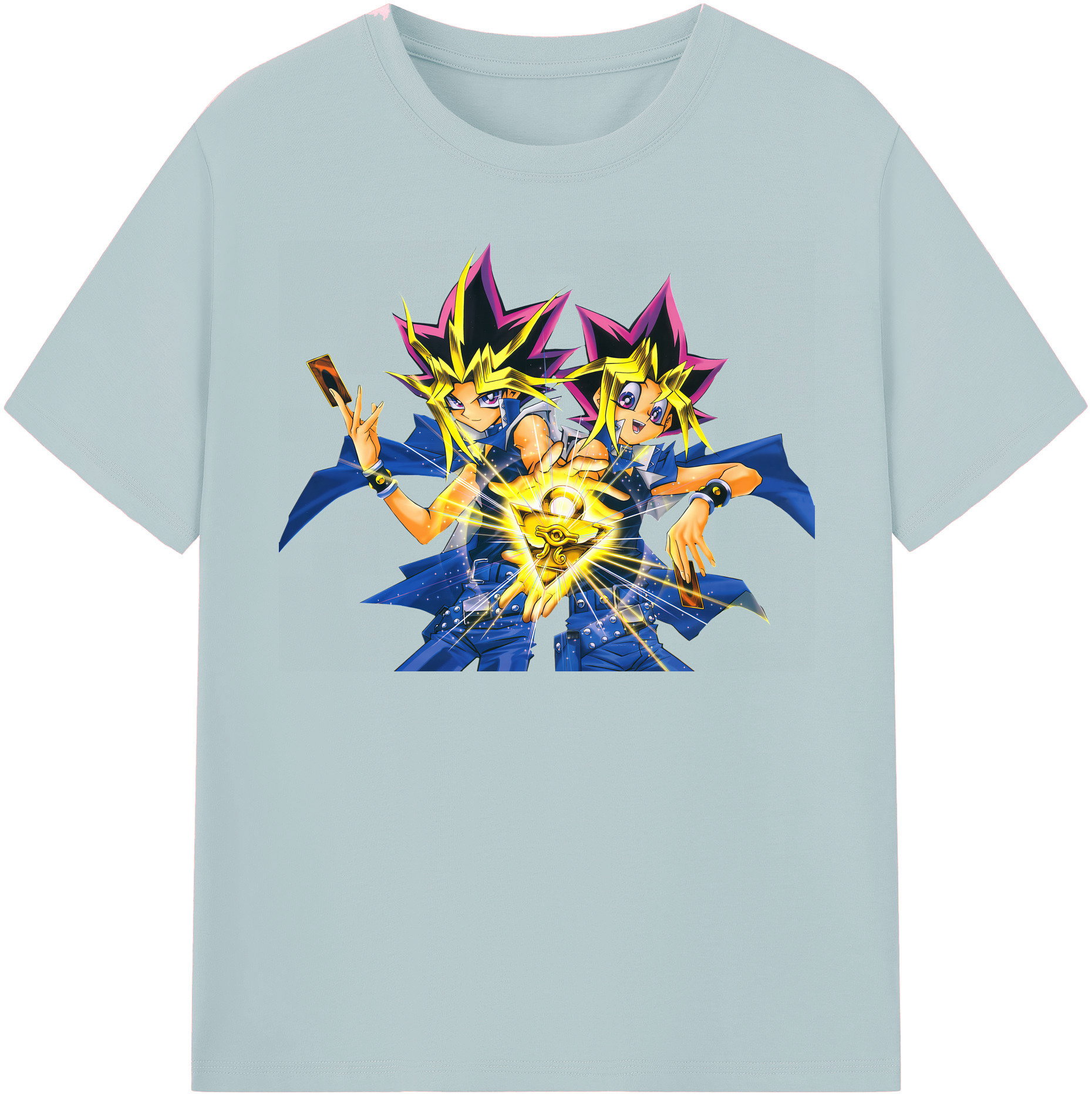 （画像用） 遊☆戯☆王 Yu-Gi-Oh! 綿100％半袖Tシャツ（フロントプリント）